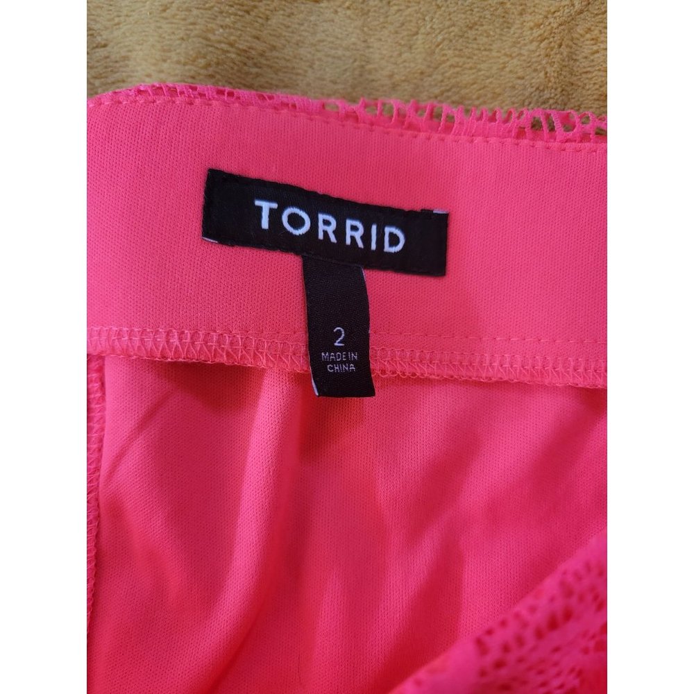 Torrid stretch lace pencil skirt, sz 2X - Picture 5 of 8